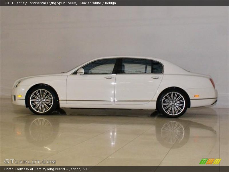 Glacier White / Beluga 2011 Bentley Continental Flying Spur Speed