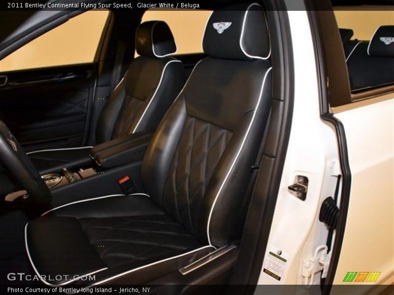 Front Seat of 2011 Continental Flying Spur Speed