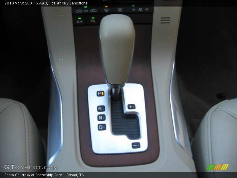  2010 S80 T6 AWD 6 Speed Geartronic Automatic Shifter