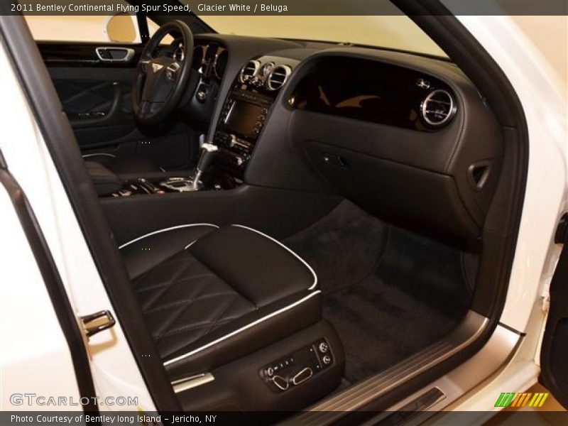 Glacier White / Beluga 2011 Bentley Continental Flying Spur Speed