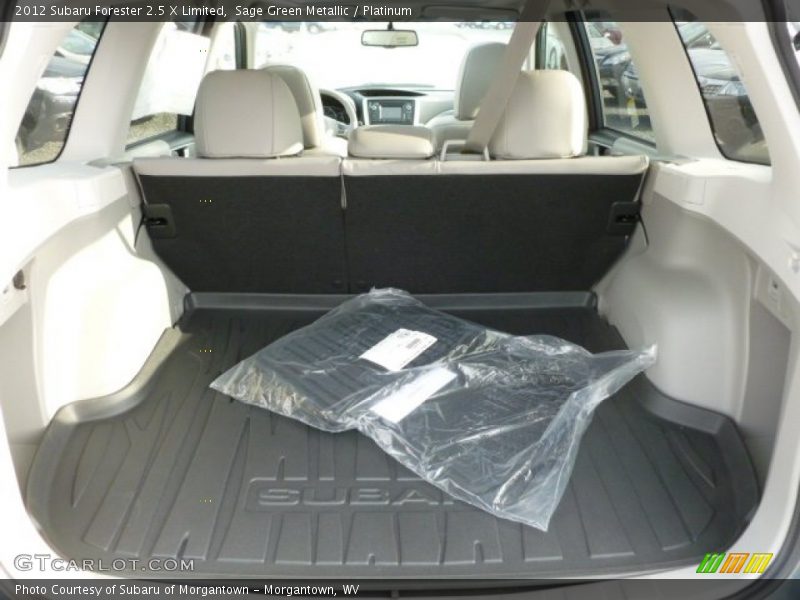  2012 Forester 2.5 X Limited Trunk