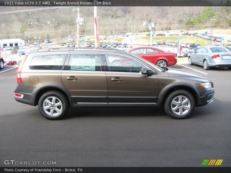 Twilight Bronze Metallic / Off Black 2012 Volvo XC70 3.2 AWD