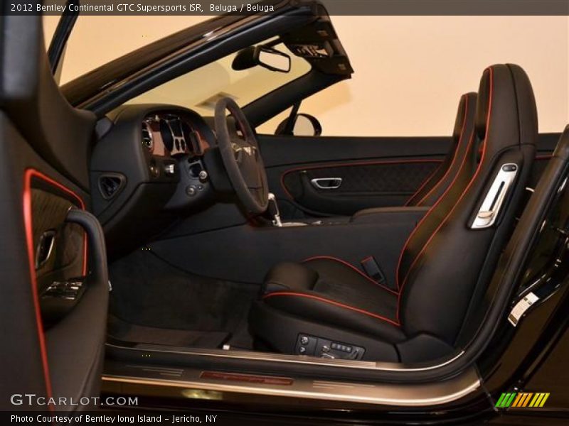  2012 Continental GTC Supersports ISR Beluga Interior