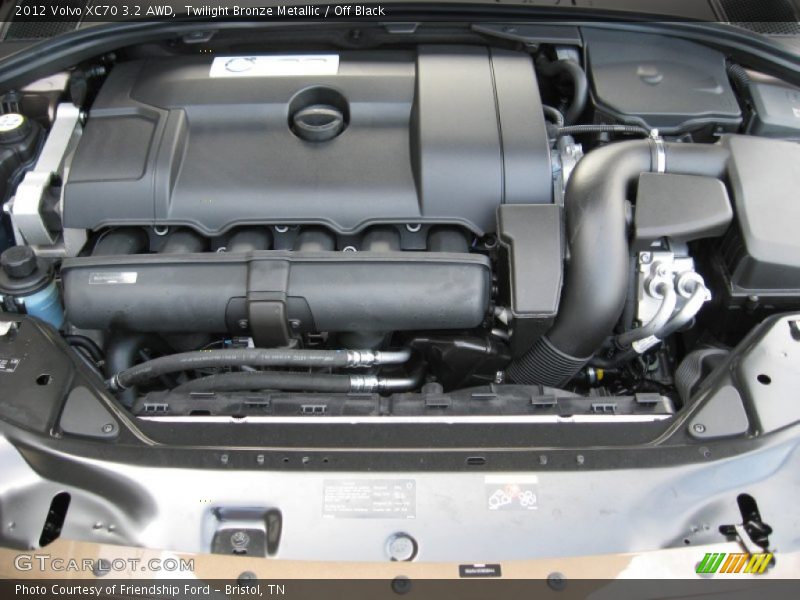  2012 XC70 3.2 AWD Engine - 3.2 Liter DOHC 24-Valve VVT Inline 6 Cylinder