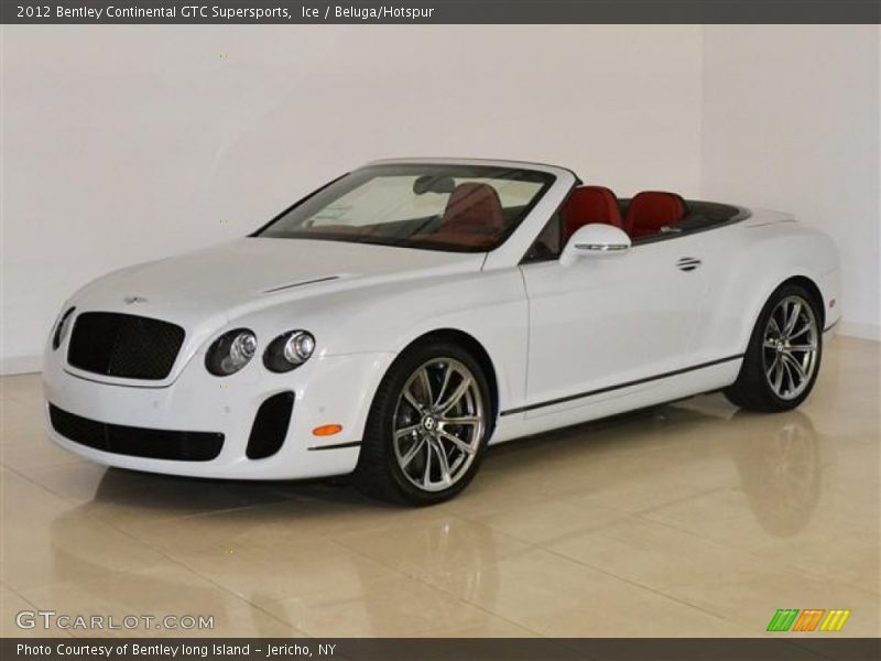 Front 3/4 View of 2012 Continental GTC Supersports