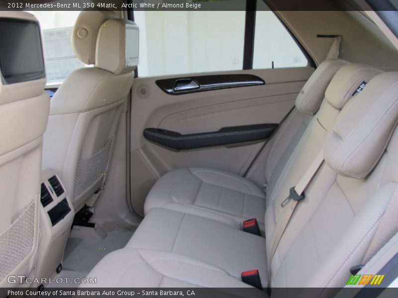 Arctic White / Almond Beige 2012 Mercedes-Benz ML 350 4Matic