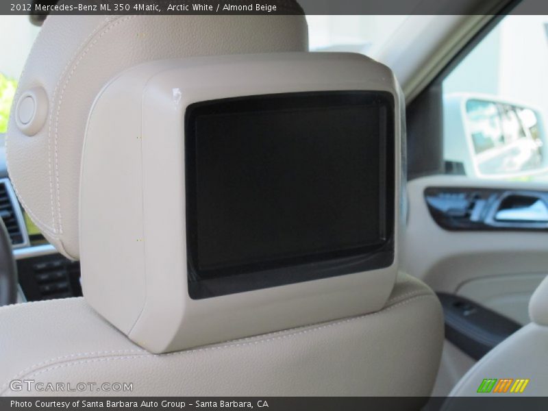 Arctic White / Almond Beige 2012 Mercedes-Benz ML 350 4Matic