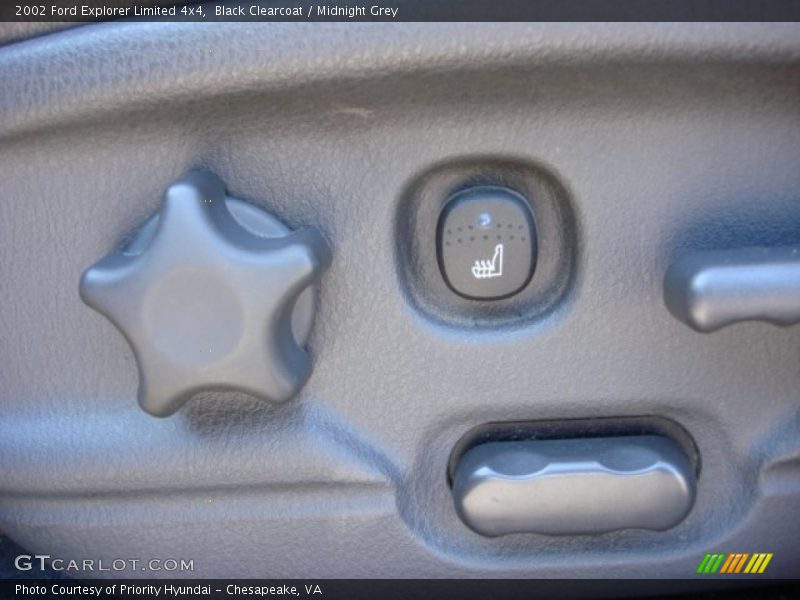 Black Clearcoat / Midnight Grey 2002 Ford Explorer Limited 4x4