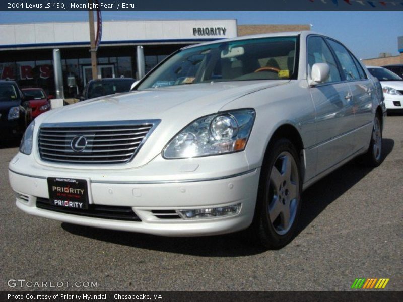 Moonlight Pearl / Ecru 2004 Lexus LS 430