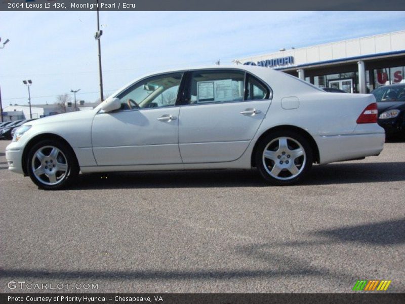 Moonlight Pearl / Ecru 2004 Lexus LS 430