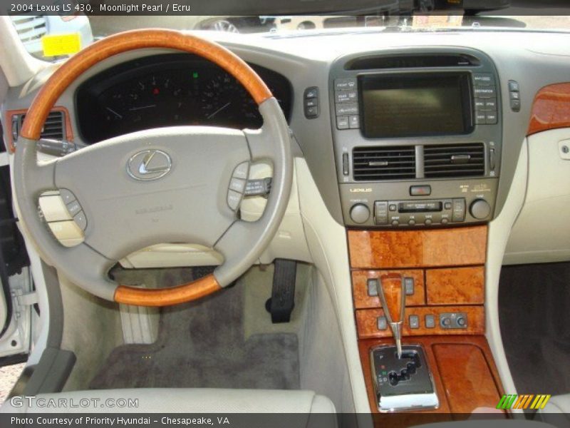 Moonlight Pearl / Ecru 2004 Lexus LS 430