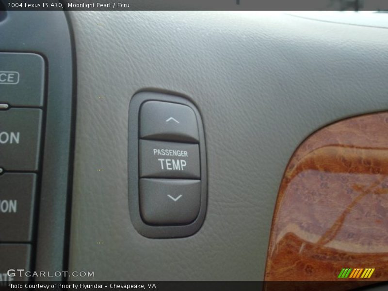 Moonlight Pearl / Ecru 2004 Lexus LS 430