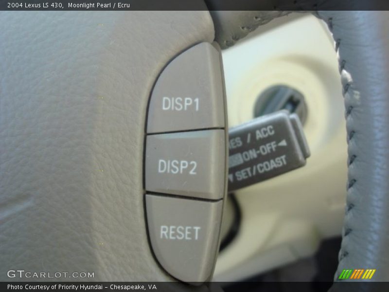 Moonlight Pearl / Ecru 2004 Lexus LS 430