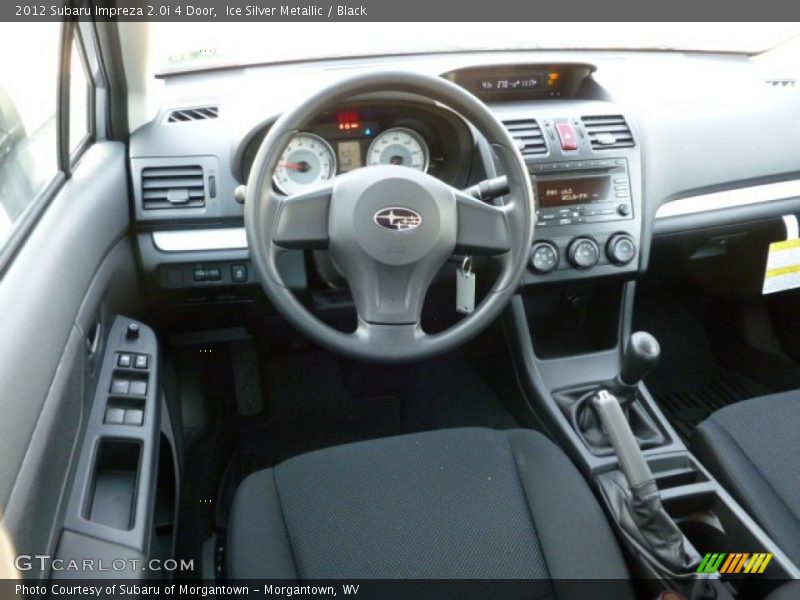 Black Interior - 2012 Impreza 2.0i 4 Door 