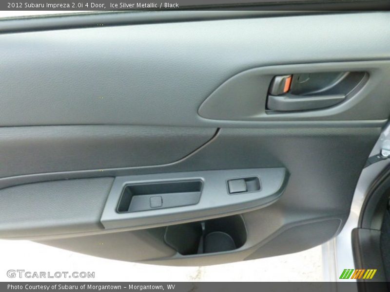 Ice Silver Metallic / Black 2012 Subaru Impreza 2.0i 4 Door