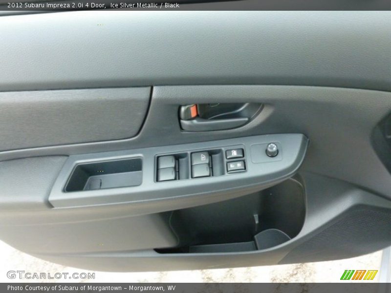 Ice Silver Metallic / Black 2012 Subaru Impreza 2.0i 4 Door
