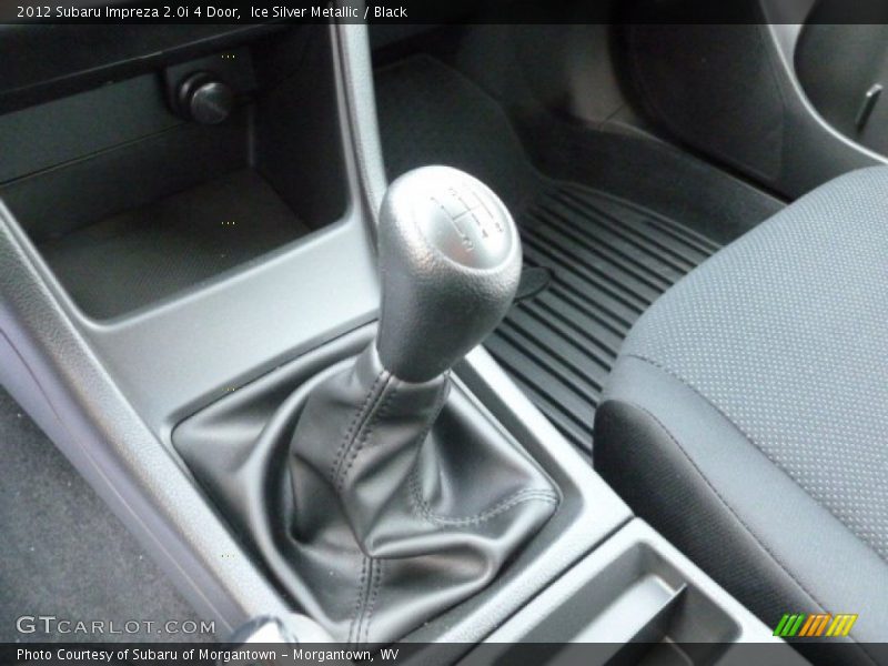  2012 Impreza 2.0i 4 Door 5 Speed Manual Shifter