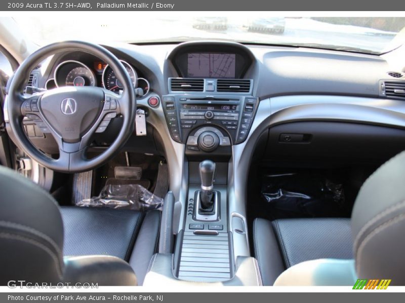 Palladium Metallic / Ebony 2009 Acura TL 3.7 SH-AWD