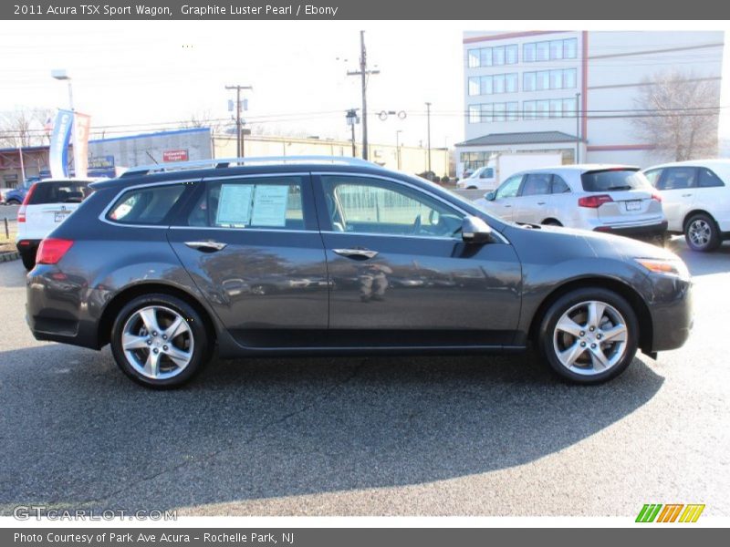 Graphite Luster Pearl / Ebony 2011 Acura TSX Sport Wagon