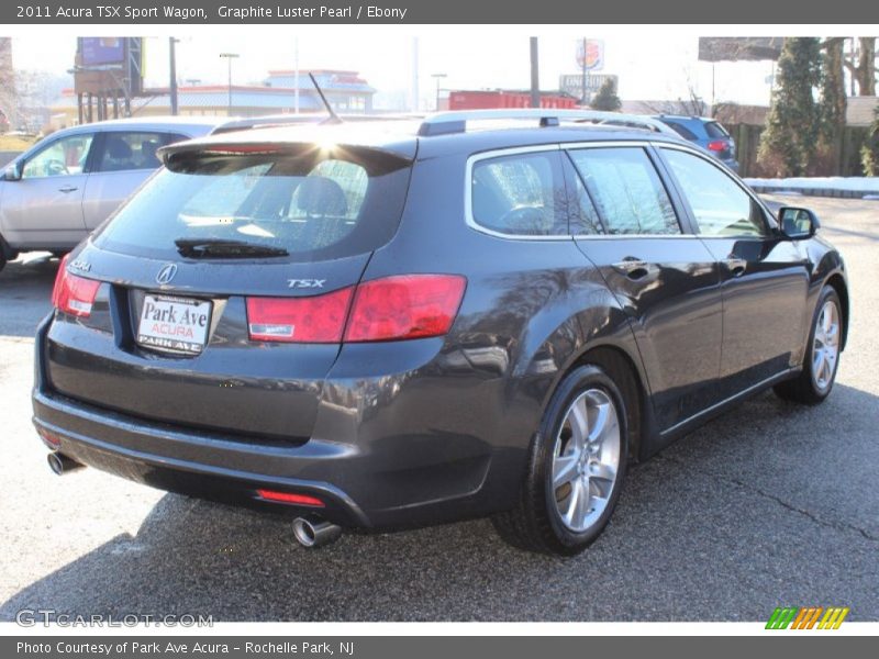 Graphite Luster Pearl / Ebony 2011 Acura TSX Sport Wagon