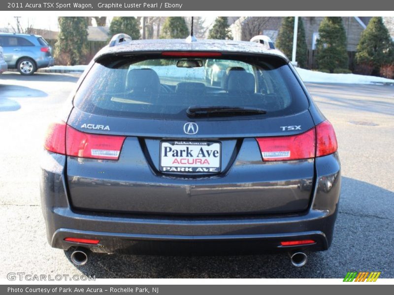 Graphite Luster Pearl / Ebony 2011 Acura TSX Sport Wagon