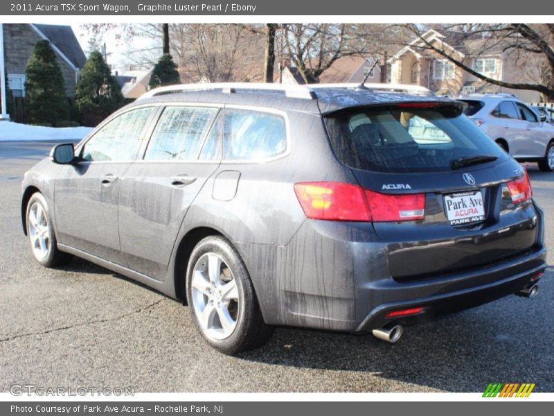 Graphite Luster Pearl / Ebony 2011 Acura TSX Sport Wagon