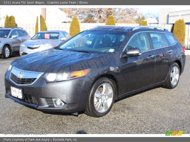 Graphite Luster Pearl / Ebony 2011 Acura TSX Sport Wagon