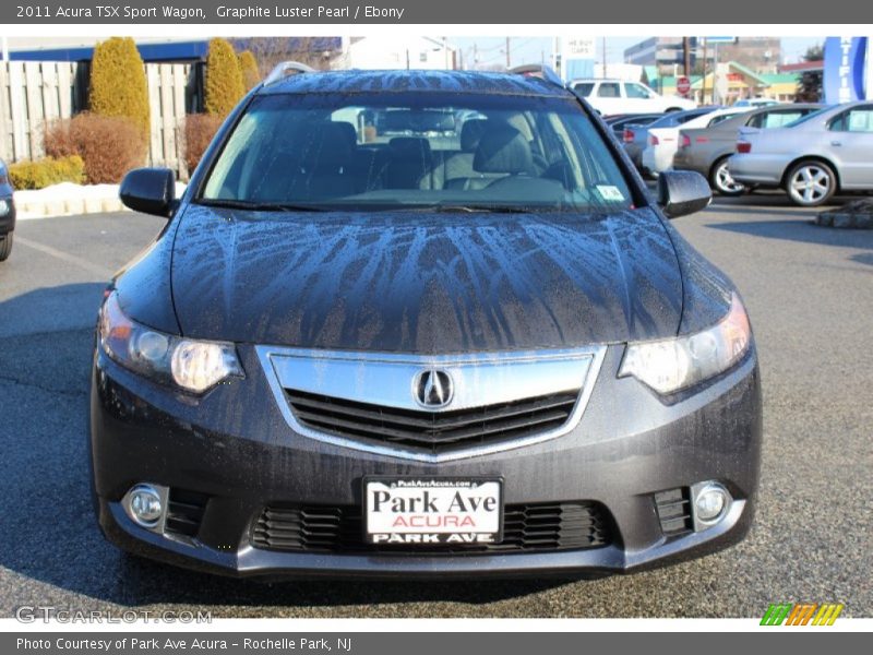 Graphite Luster Pearl / Ebony 2011 Acura TSX Sport Wagon