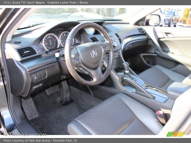 Ebony Interior - 2011 TSX Sport Wagon 