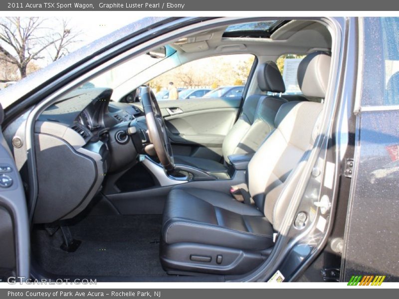 Graphite Luster Pearl / Ebony 2011 Acura TSX Sport Wagon