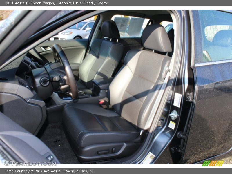 Graphite Luster Pearl / Ebony 2011 Acura TSX Sport Wagon