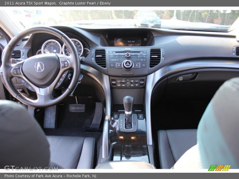 Graphite Luster Pearl / Ebony 2011 Acura TSX Sport Wagon