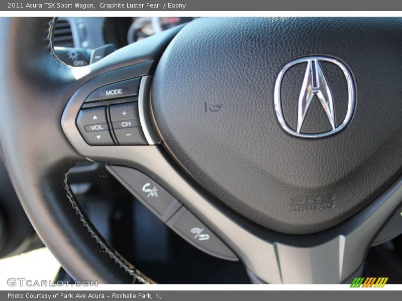 Graphite Luster Pearl / Ebony 2011 Acura TSX Sport Wagon