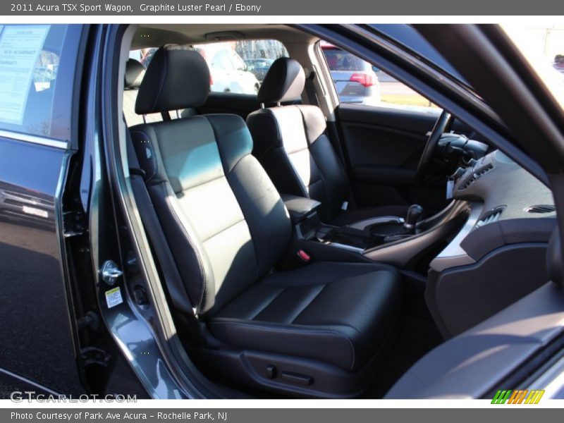 Graphite Luster Pearl / Ebony 2011 Acura TSX Sport Wagon