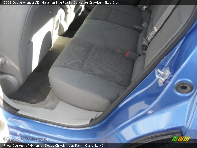 Marathon Blue Pearl / Dark Slate Gray/Light Slate Gray 2008 Dodge Avenger SE