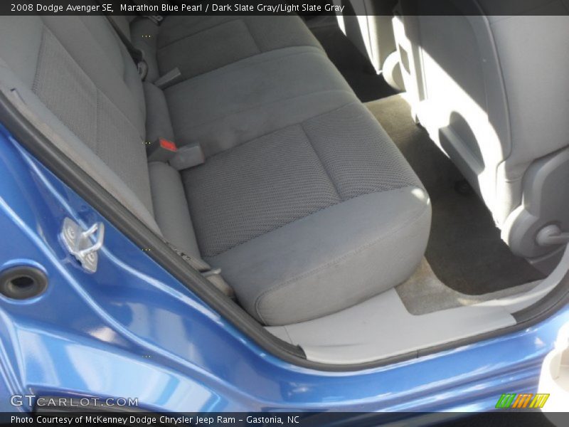 Marathon Blue Pearl / Dark Slate Gray/Light Slate Gray 2008 Dodge Avenger SE