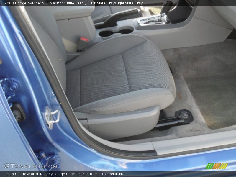 Marathon Blue Pearl / Dark Slate Gray/Light Slate Gray 2008 Dodge Avenger SE