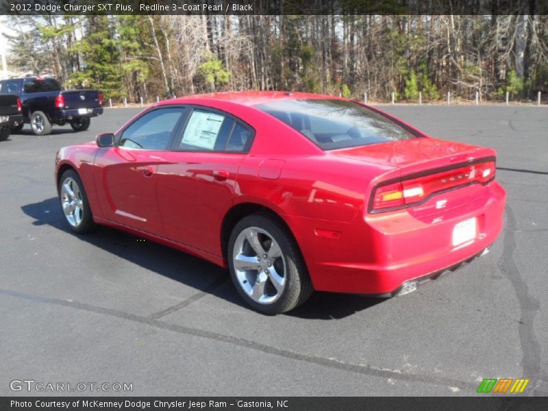 Redline 3-Coat Pearl / Black 2012 Dodge Charger SXT Plus