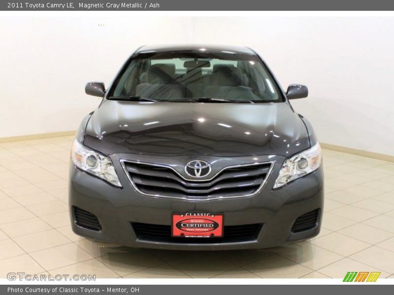 Magnetic Gray Metallic / Ash 2011 Toyota Camry LE