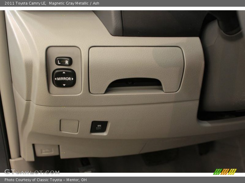 Magnetic Gray Metallic / Ash 2011 Toyota Camry LE