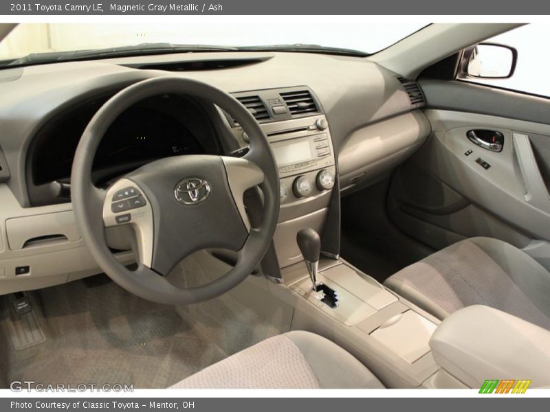 Magnetic Gray Metallic / Ash 2011 Toyota Camry LE