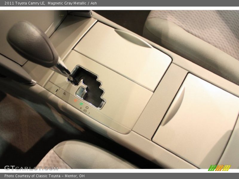 Magnetic Gray Metallic / Ash 2011 Toyota Camry LE