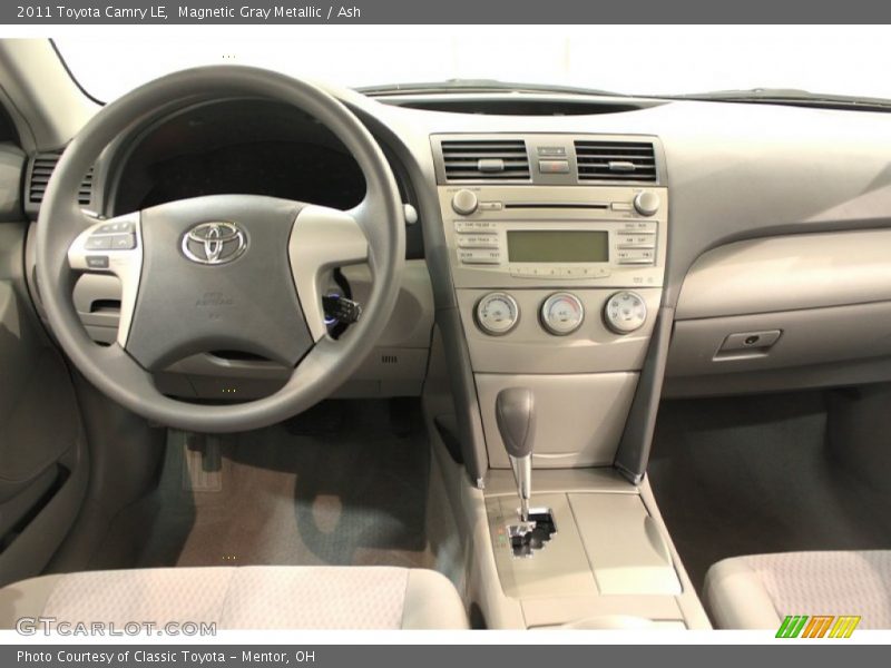 Magnetic Gray Metallic / Ash 2011 Toyota Camry LE