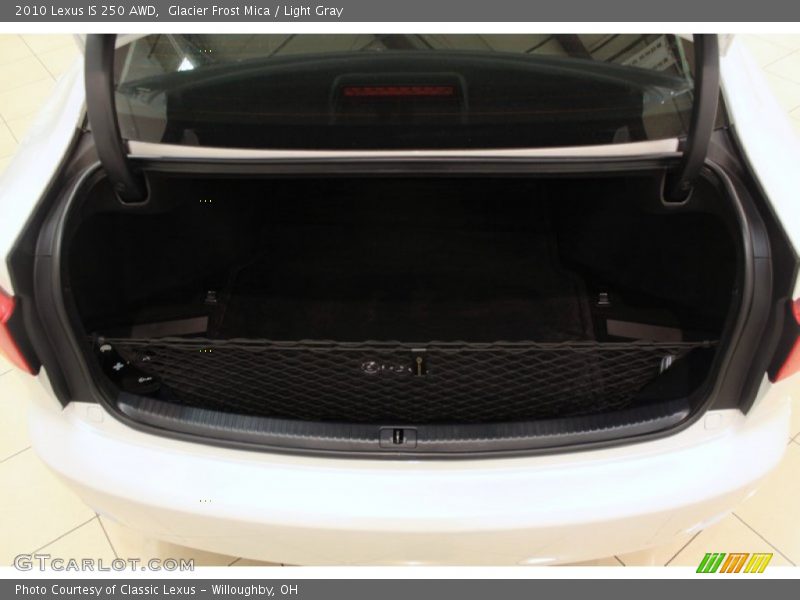 Glacier Frost Mica / Light Gray 2010 Lexus IS 250 AWD