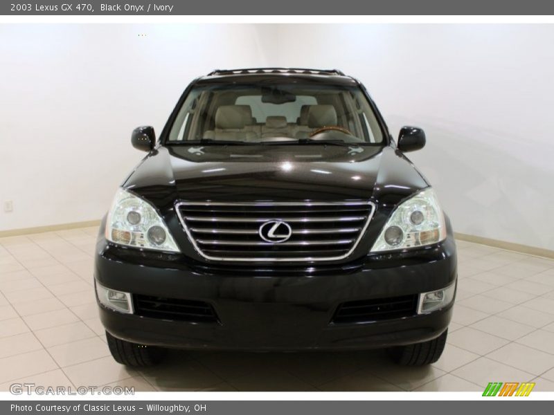 Black Onyx / Ivory 2003 Lexus GX 470