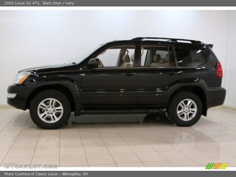 Black Onyx / Ivory 2003 Lexus GX 470