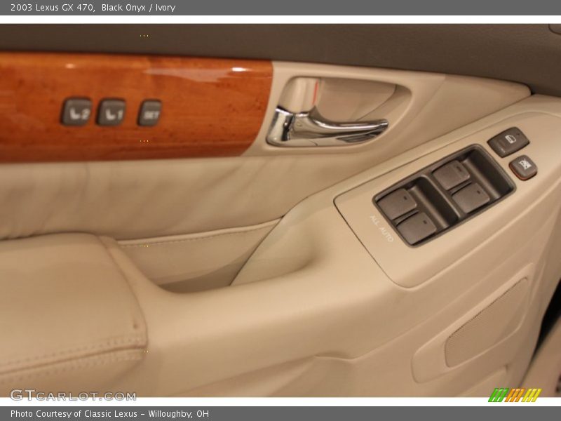 Black Onyx / Ivory 2003 Lexus GX 470