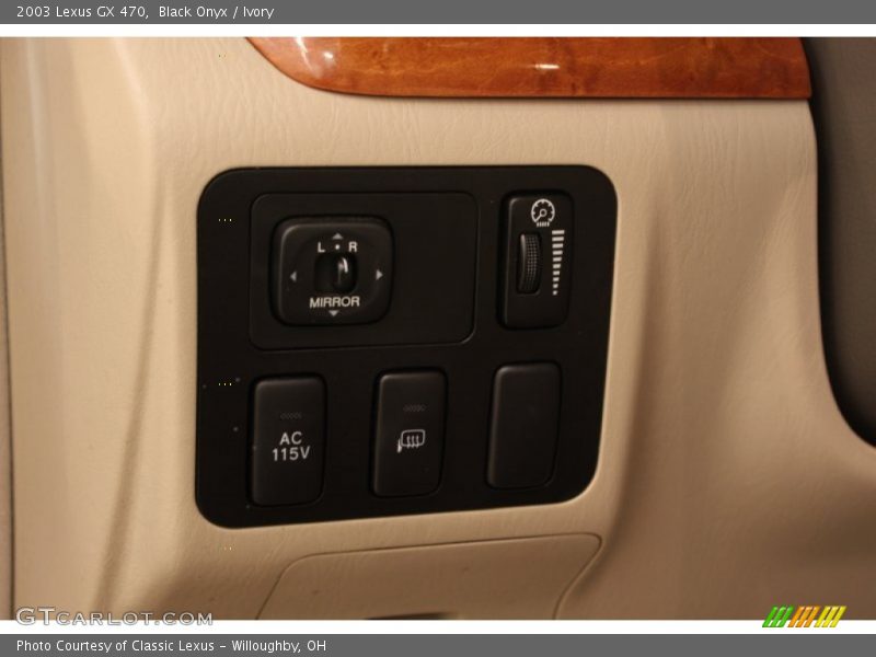 Black Onyx / Ivory 2003 Lexus GX 470