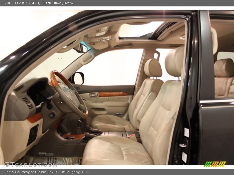Black Onyx / Ivory 2003 Lexus GX 470