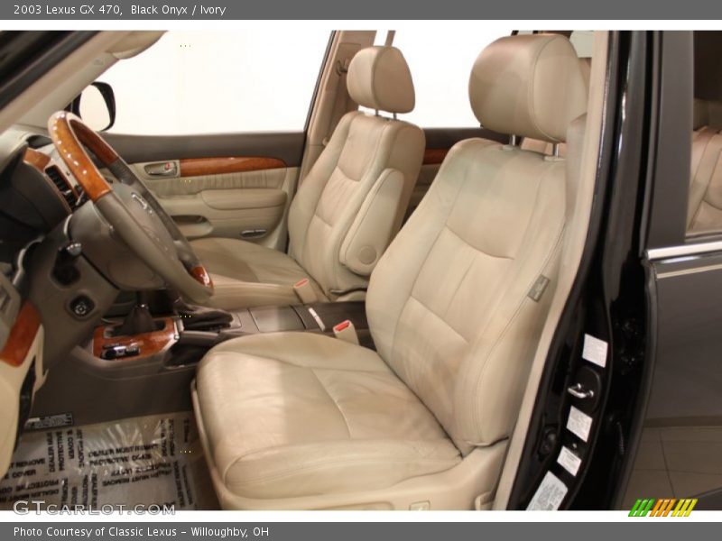 Black Onyx / Ivory 2003 Lexus GX 470